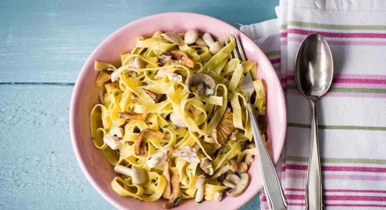 Chicken tagliatelle ( Photo credit - Hello Fresh)