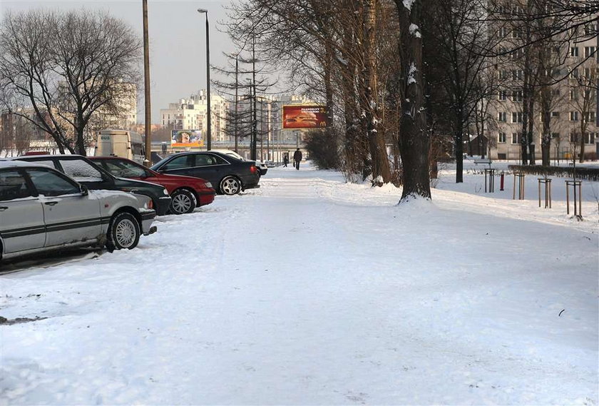 Odśnieżają tytlko urzędnikom