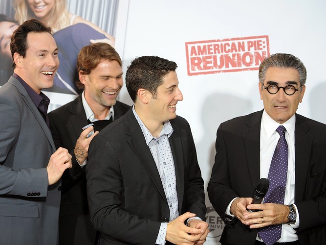 Chris Klein, Seann William Scott, Jason Biggs i Eugene Levy