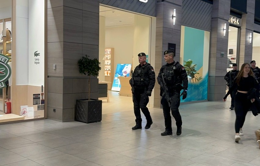 Policija u TC Galerija