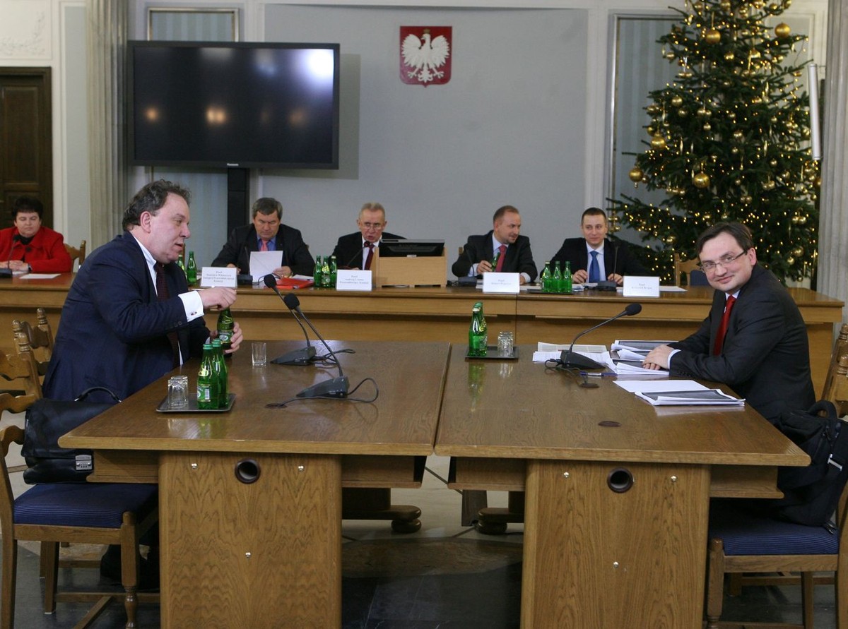 Jaromir Netzel i Zbigniew Ziobro