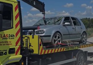 Auto izvučen iz kanala u Novom Sadu