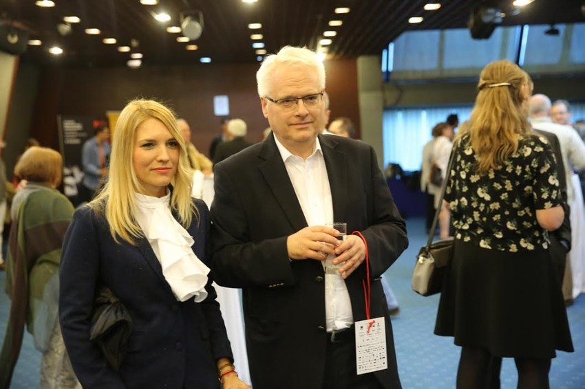 Irena Škorić i Ivo Josipović 