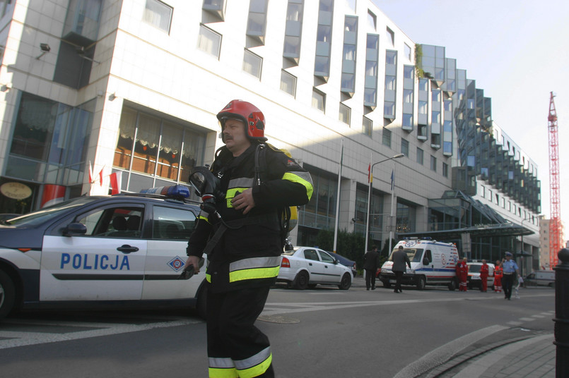 Arab groził bombą w warszawskim hotelu Holiday Inn