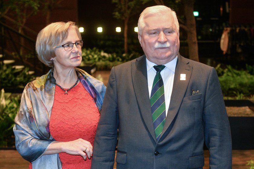 Danuta (70 l.) i Lech (76 l.) Wałęsa