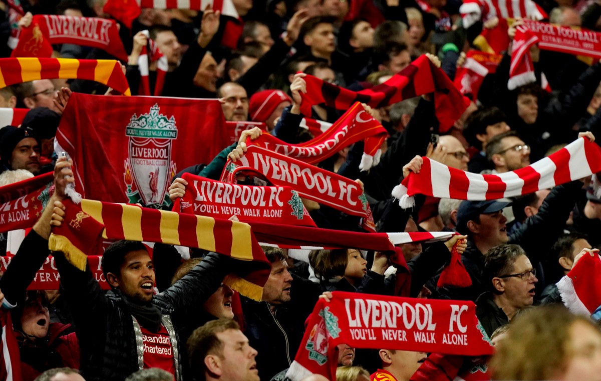 Kibice Liverpoolu