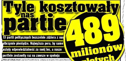 Partie kosztują nas pół miliarda zł.