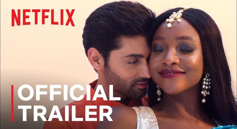 Ruslaan Mumtaz and Ini Dima-Okojie in 'Namaste Wahala' coming to Netflix on Valentines'Day [YouTube]