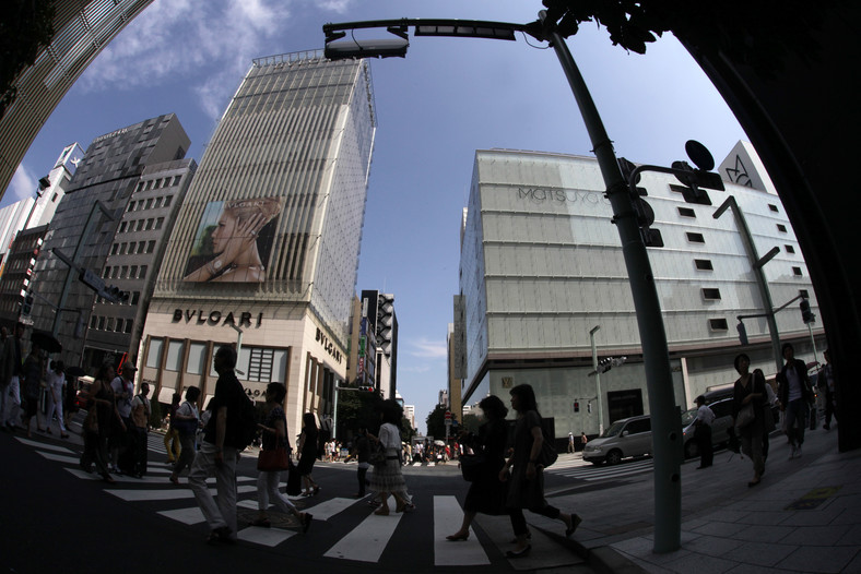 3. miejsce wśród najdroższych ulic świata zajmuje tokijska Ginza (7,750 euro za metr kwadratowy rocznie)