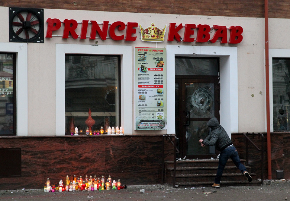 EŁK ZAMIESZKI PO ZABÓJSTWIE 21-LATKA (Kebab Prince)