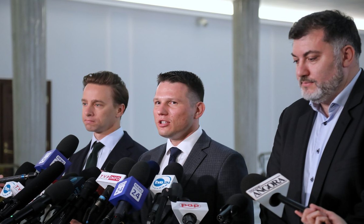 Krzysztof Bosak, Artur Dziambor, Sławomir Mentzen