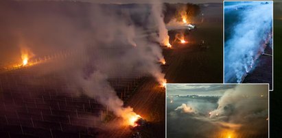 Dramat w Jankowicach. Zero snu przez powietrze z Norwegii