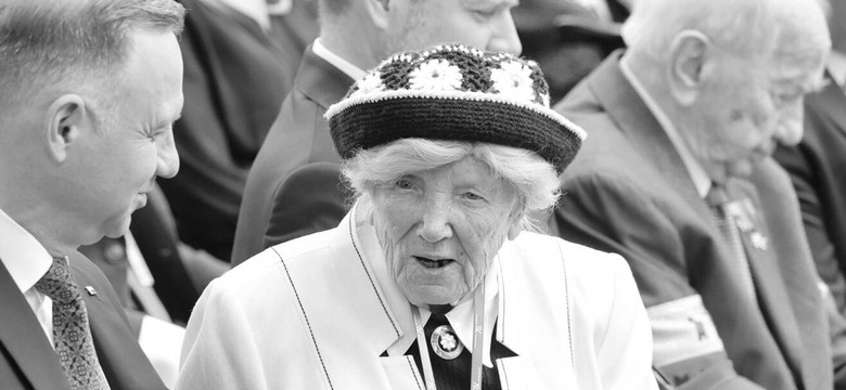 Nie żyje Zofia "Sosenka" Czekalska. Zmarła w wieku 100 lat