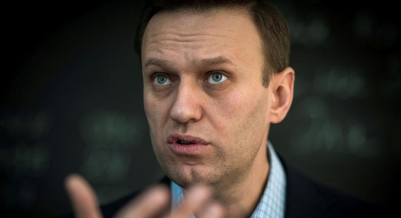 Russian opposition leader Alexei Navalny fell ill a week ago