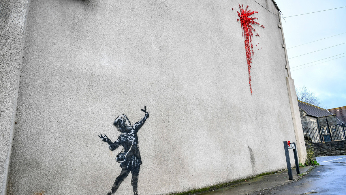 Bristol. Banksy zaprezentował nowy mural