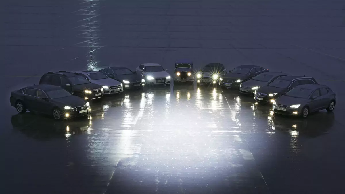 Porównanie świateł samochodowych: sprawdzamy, jak w praktyce działają: halogen, ksenon oraz lampa LED