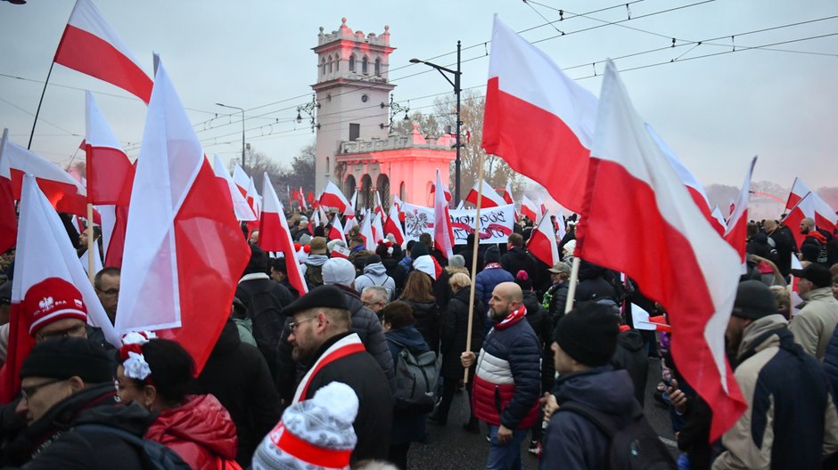 Marsz Niepodległości w Warszawie