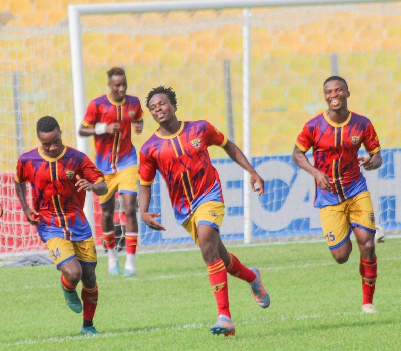 Hearts of Oak players 