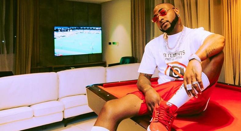 Nigerian music star David Davido Adeleke [Instagram/Davido]