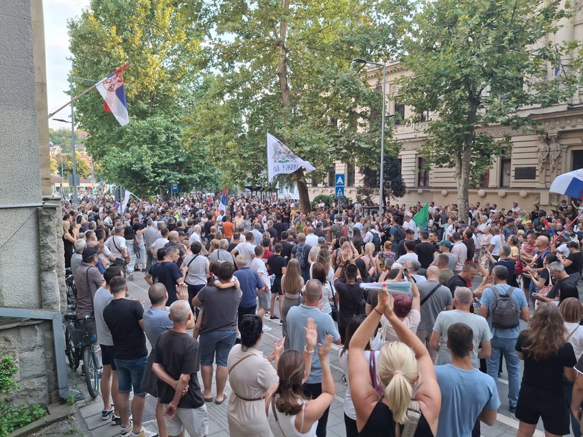 valjevo studenti protest blokada
