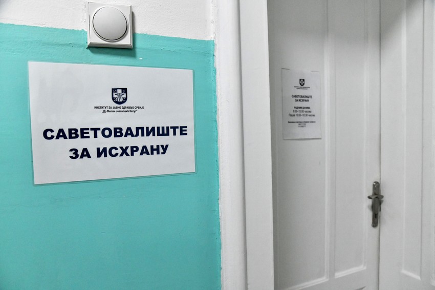 Za odlazak u Savetovalište za ishranu Instituta "Batut" potreban je samo uput izabranog lekara 