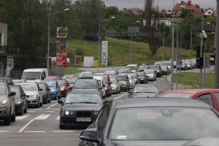 Remonty dróg paraliżują Gdańsk