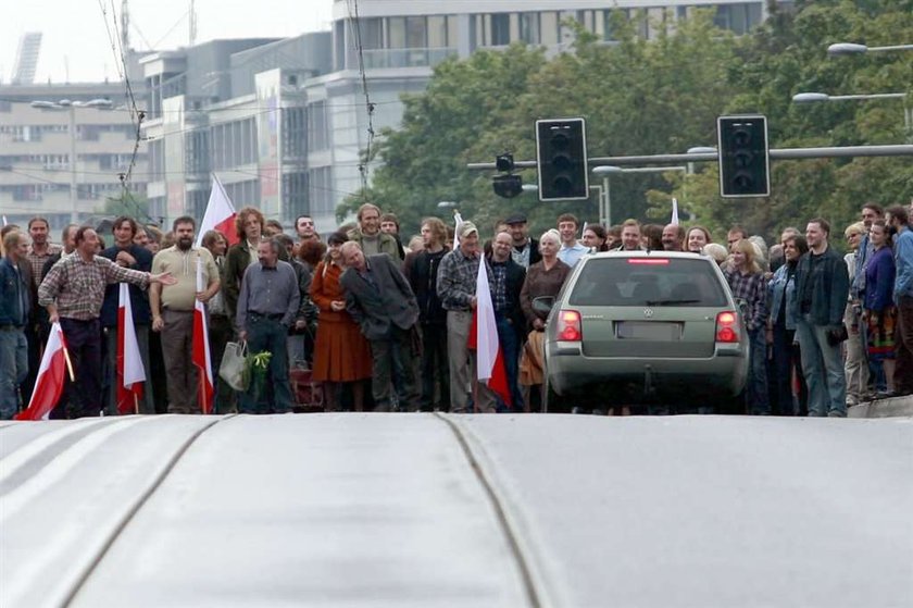 Na moście zatrzymano pijaka