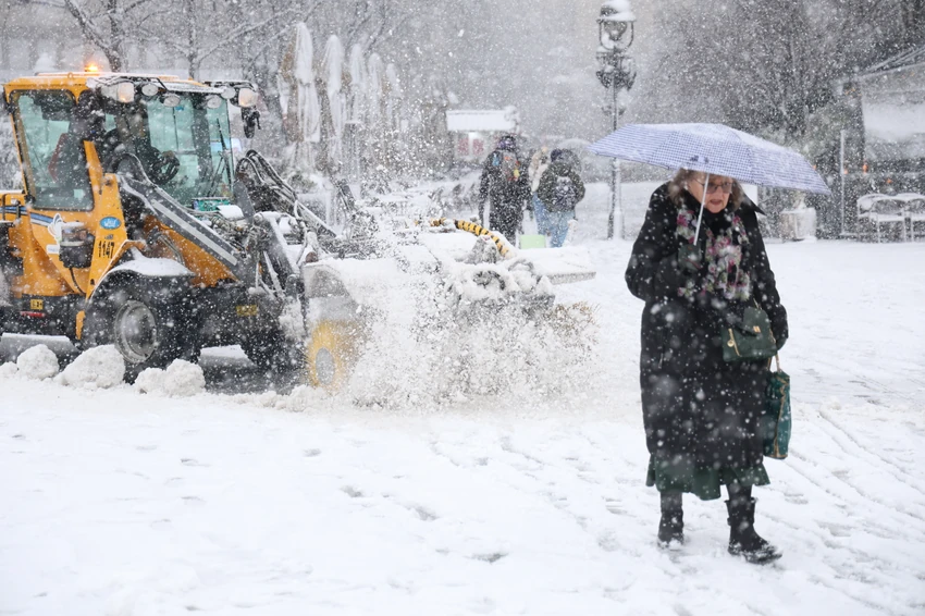 Sneg u Beogradu 4 januar 2026