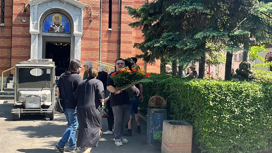 Sahrana Anđelke Milivojević Tadić