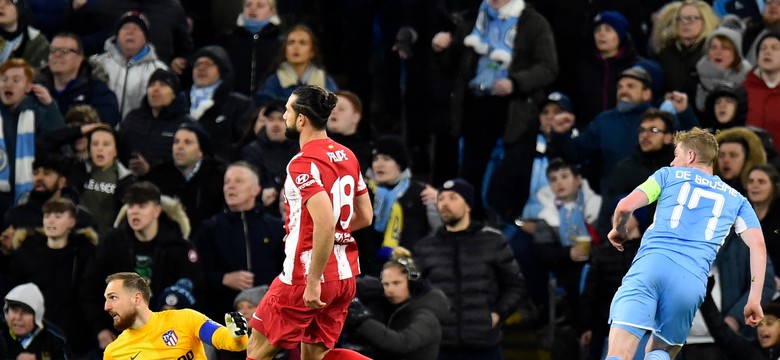 De Bruyne załatwił Atletico. Manchester City długo bił głową w mur