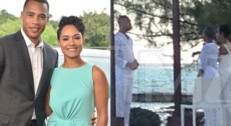 Trai Byers and Grace Gealey