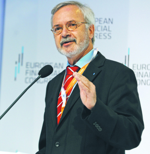 Werner Hoyer, szef Europejskiego Banku Inwestycyjnego Piotr Pędziszewski/Europejski Kongres Finansowy