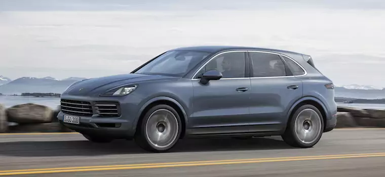 Porsche Cayenne - mniejsza masa, więcej wigoru