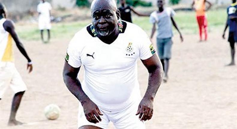 Kofi Adjorlolo challenges Black Stars skipper Asamoah Gyan in his comeback movie Ghana Must Go.