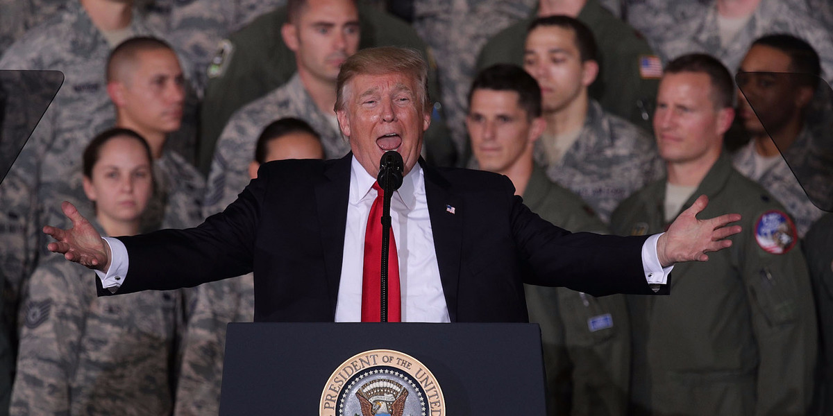 Trump used the phrase 'my generals,' and the military community isn't happy