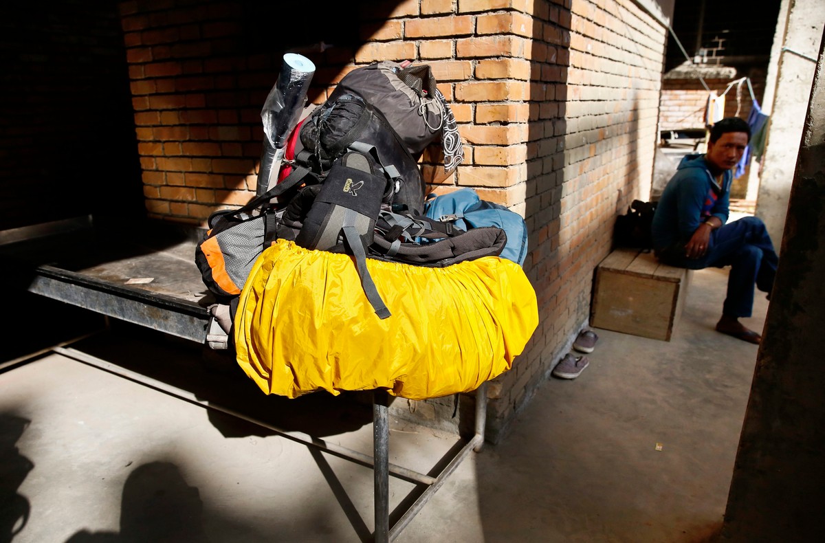 Rzeczy marłych turystów w Nepalu