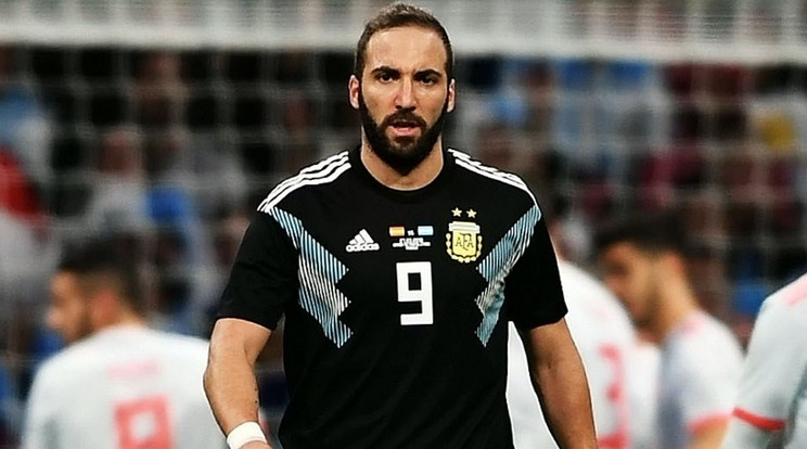 Higuaín a világbajnokságon is részt vett /Fotó: Northfoto