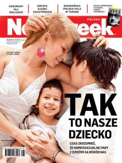 Okładka Newsweeka - cała