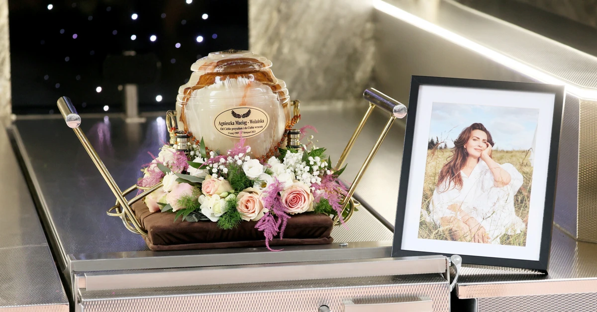 Poruszające chwile na pogrzebie Agnieszki Maciąg. Wyjątkowy charakter ceremonii