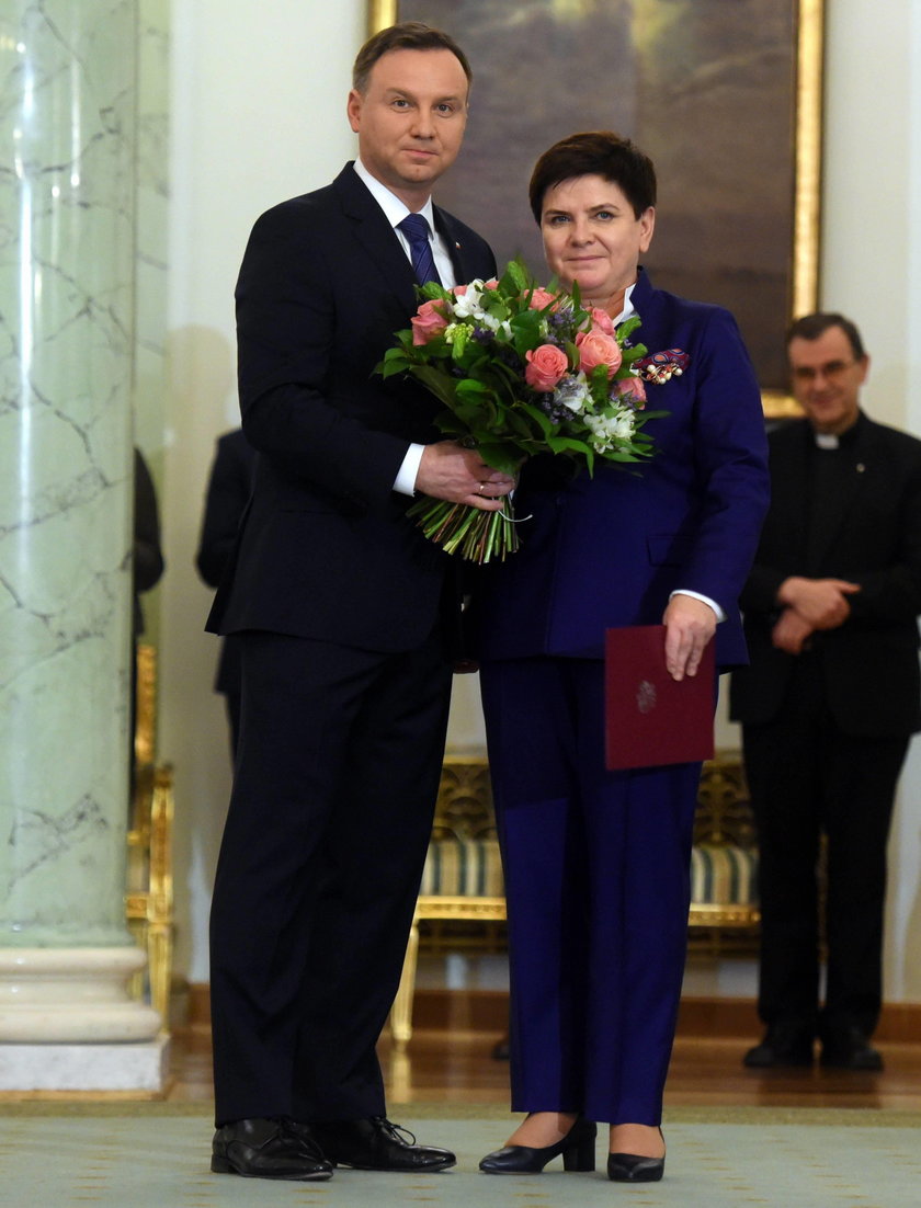 Andrzej Duda i Beata Szydło