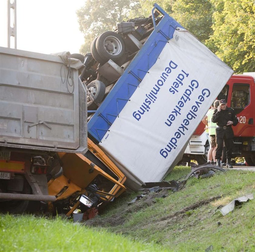 Śmierć na drodze. 5 osób zginęło pod ciężarówką