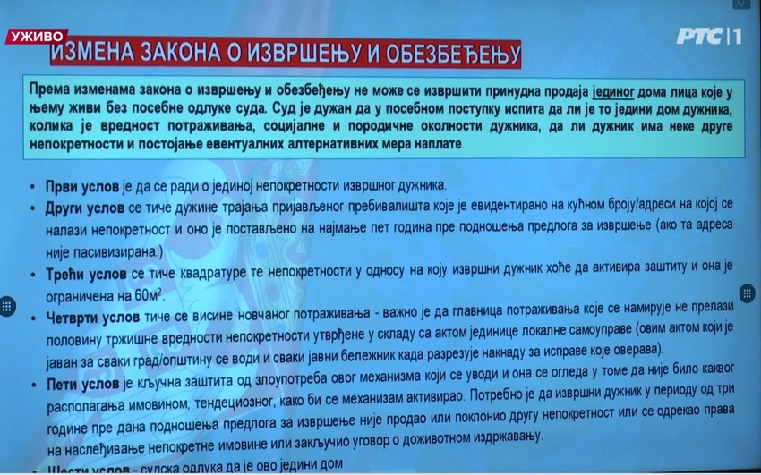 Aleksandar Vučić, nove mere, IZVRŠITELJI, ZAKON