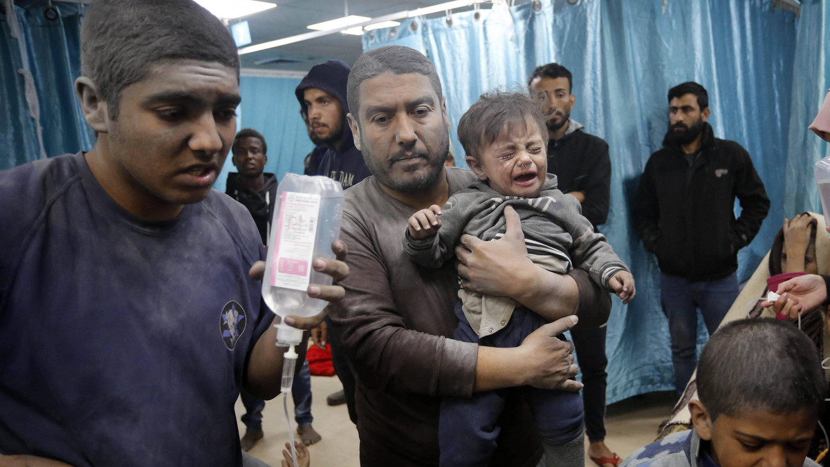 Dramatyczne dane o dzieciach w Strefie Gazy. "W szpitalach panuje absolutna cisza"