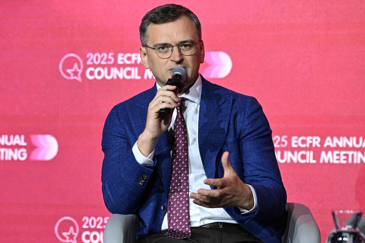 Dmytro Kułeba na ECFR Annual Meeting w Warszawie