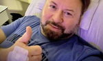 Michał Milowicz trafił do szpitala. Aktor pokazał się po operacji i poprosił fanów o trzymanie kciuków. "Nie jest lekko"