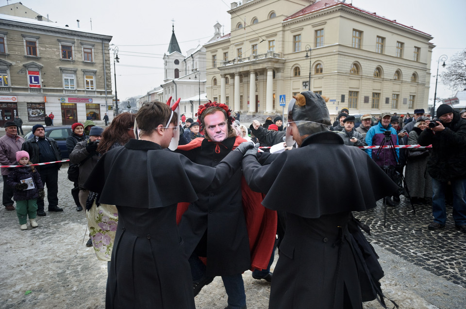 Happening "Lublin Szopa Obywatelska"