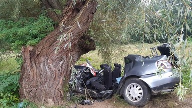 Śmiertelny wypadek w drodze do szkoły. Uczniowie wjechali w drzewo