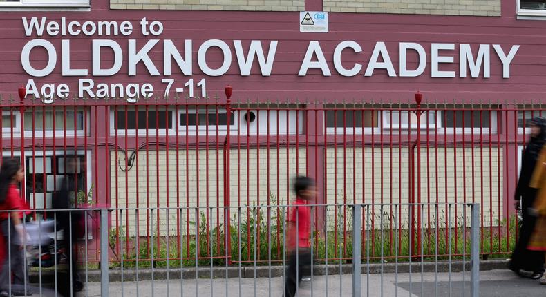 A general view of Oldknow Academy, one of the Birmingham Schools at the centre of the 'Trojan Horse' inquiry on June 10, 2014 in Birmingham, England