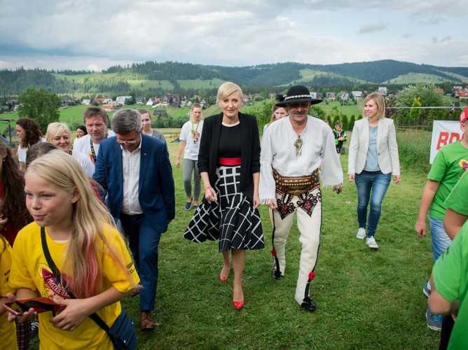 Agata Kornhauser-Duda na 'Wakacjach z muszkieterami'