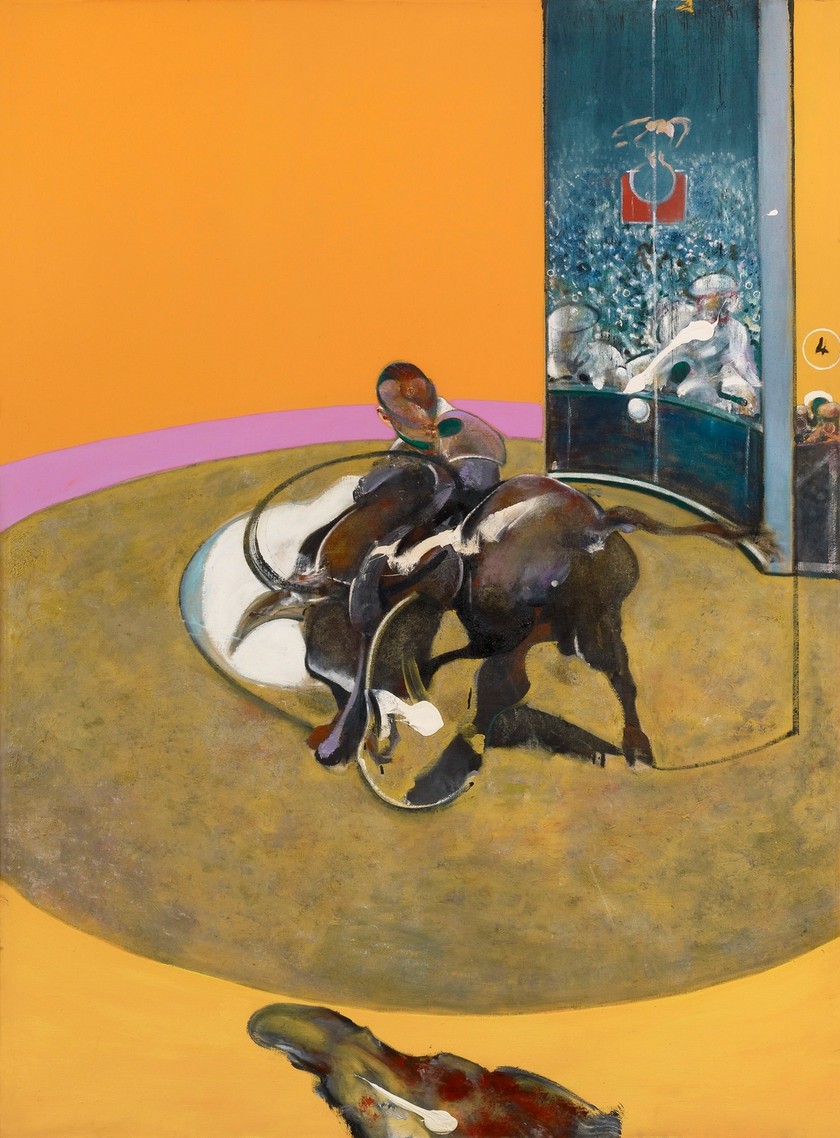 FRANCIS BACON «Study for Bullfight No. 1», 1969, Öl auf Leinwand.